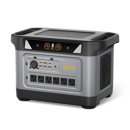 UDPOWER S1000 Pro Portable Power Station, Solar Generator for Home Backup RV Camping, Fast Solar Charging Support